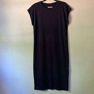 Everlane Black Midi Dress